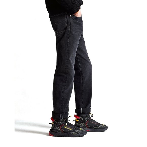 Polo Ralph Lauren Men's The Vintage Classic Fit Jeans Washed Finish Denim Black - Picture 3 of 7